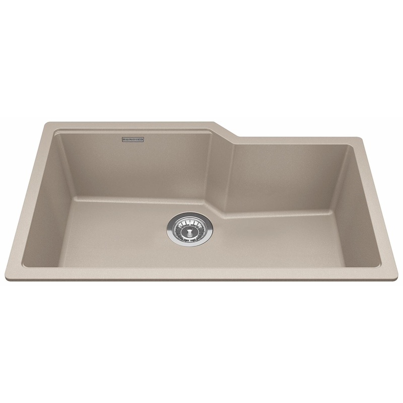 Urban 30-11/16″ Granite 1 Bowl Undermount Kitchen Sink – Champagne MGS2031U-9CHA Kindred