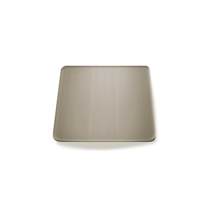 Push Drain with Square Cap for Bathroom Sink with Overflow – Brushed Nickel AC1330-120 Kalia