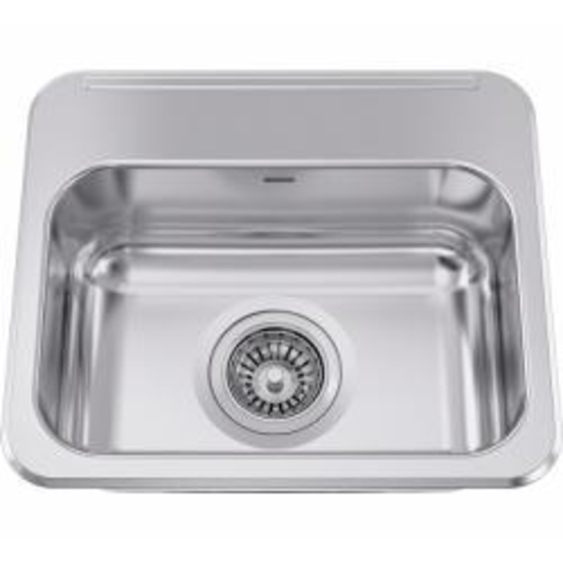 16-5/8″ 1 Bowl Drop-In Kitchen Sink – Stainless Steel ALBS9406P-1 Franke