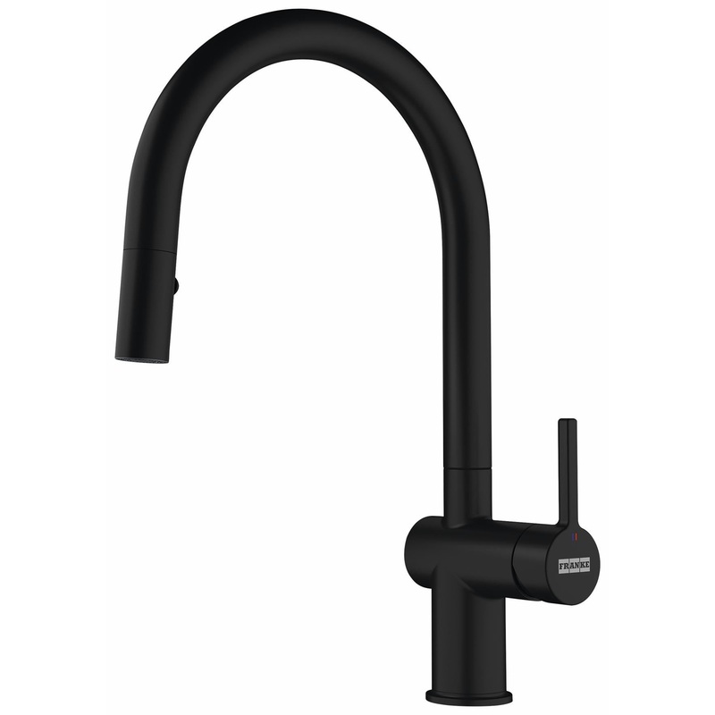 Active Kitchen Faucet With Pulldown Spray – Matte black ACT-PD-MBK Franke