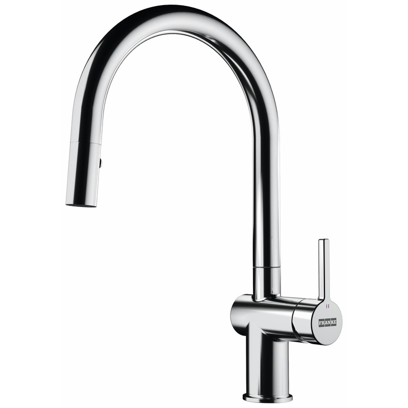 Active Kitchen Faucet With Pulldown Spray – Polished chrome ACT-PD-CHR Franke
