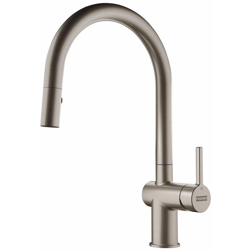 Active Kitchen Faucet With Pulldown Spray – Satin Nickel ACT-PD-SNI Franke