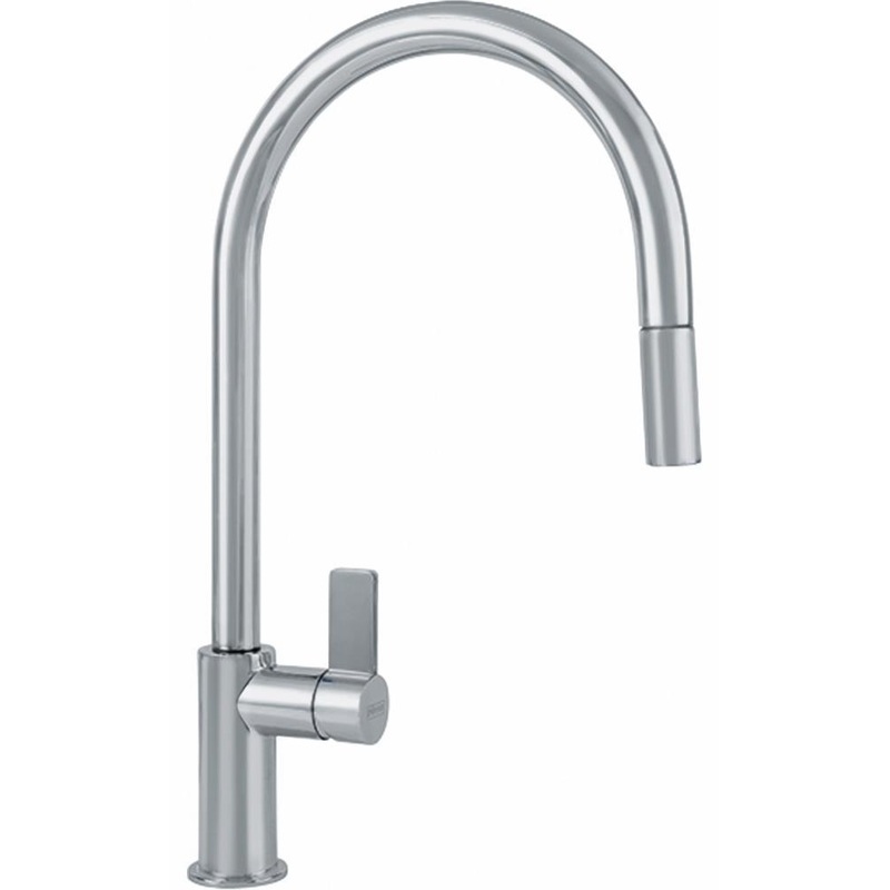 Ambient Kitchen Faucet With Pulldown Spray – Satin Nickel FF3180 Franke