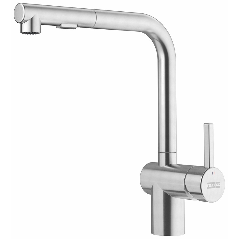 Atlas Neo Kitchen Faucet With Pullout Spray – Stainless Steel ATL-PO-304 Franke
