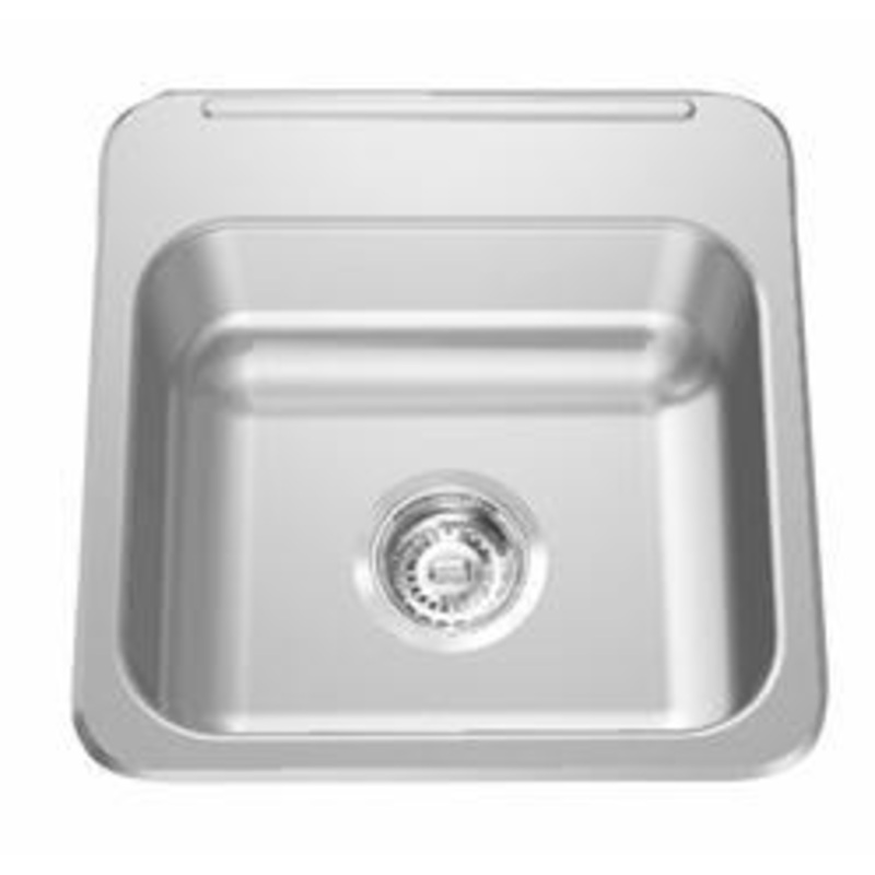 15-1/8″ 1-Hole 1 Bowl Drop-In Kitchen Sink – Stainless Steel LBS1306-1-1 Franke