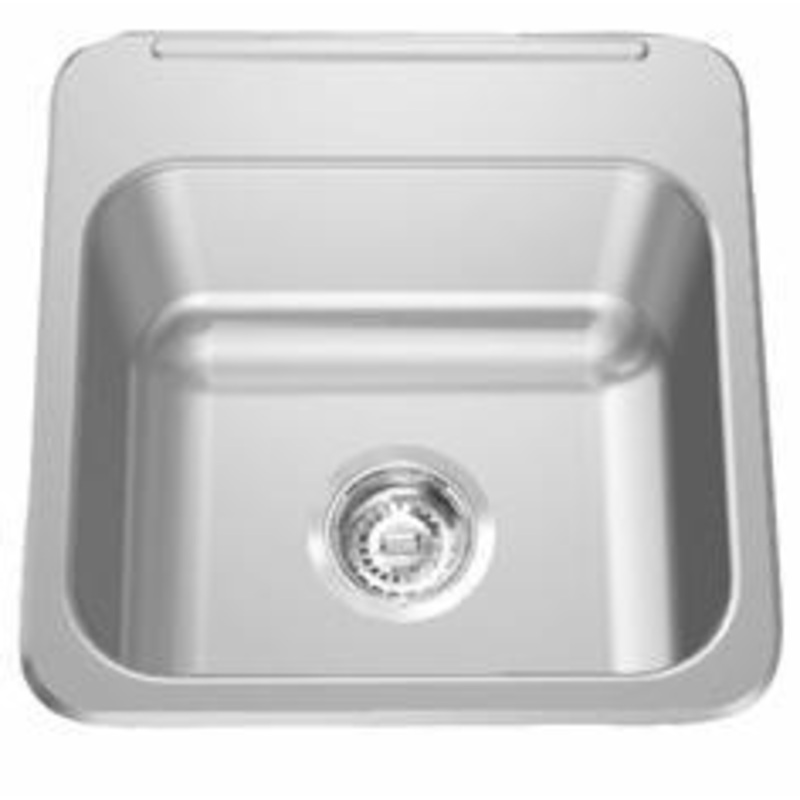 15-1/8″ 1-Hole 1 Bowl Drop-In Kitchen Sink – Stainless Steel LBS1308P-1-1 Franke