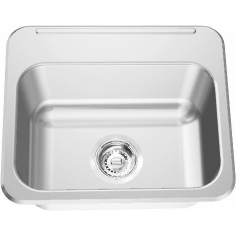 16-5/8″ 1-Hole 1 Bowl Drop-In Kitchen Sink – Stainless Steel LBS9407-1-1 Franke