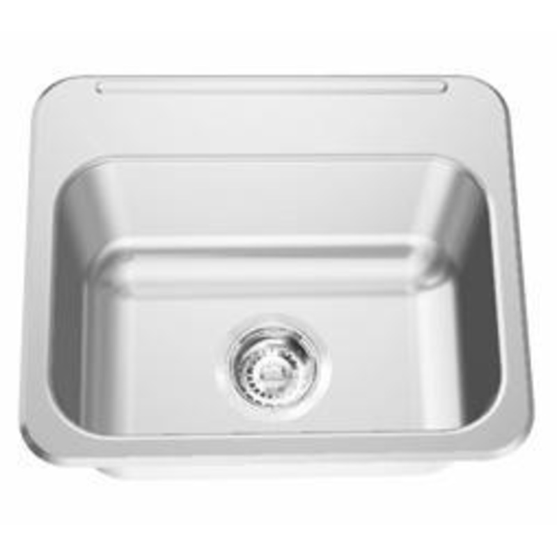 16-5/8″ 1-Hole 1 Bowl Drop-In Kitchen Sink – Stainless Steel LBS9408P-1-1 Franke