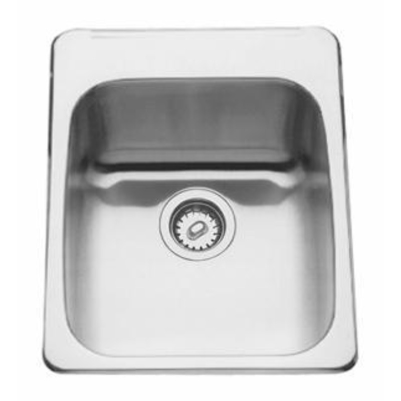 17-1/4″ 1-Hole 1 Bowl Drop-In Kitchen Sink – Stainless Steel LBS7508P-1-1 Franke