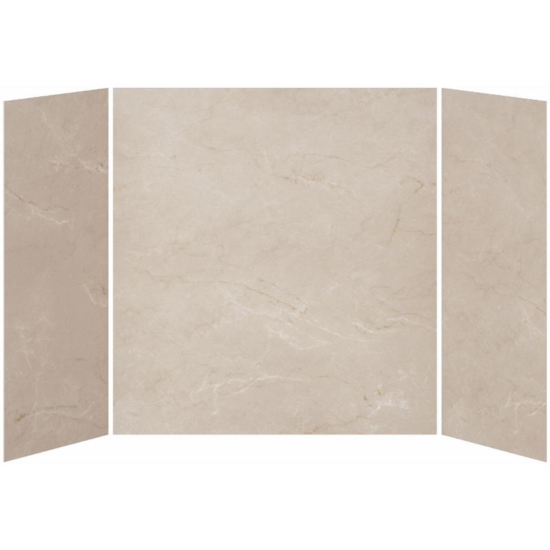 32 x 60 x 32 3-Panel Tub/Shower Wall Kit – Mineral 520 Gloss WA2013-520-001 Kalia