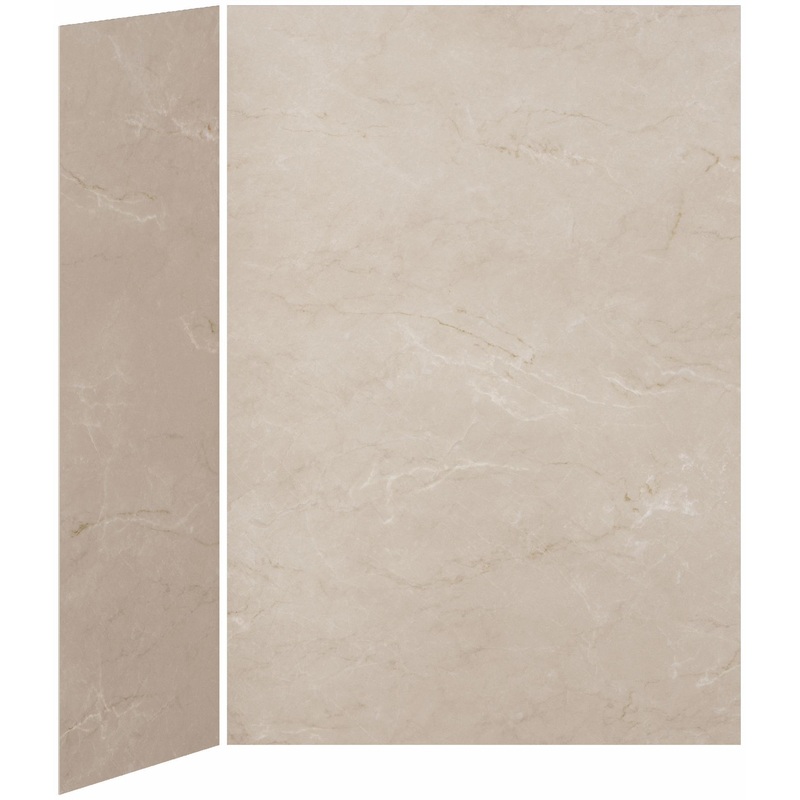 60 x 32 2-Panel Shower Wall Kit for Corner Installation – Mineral 520 Gloss WA2005-520-001 Kalia