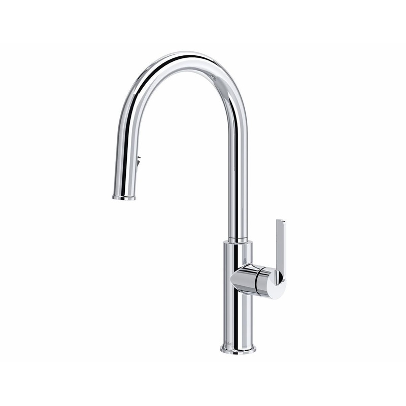 Authentica Kitchen Faucet with Pulldown Spray – Chrome AU201C RIOBEL