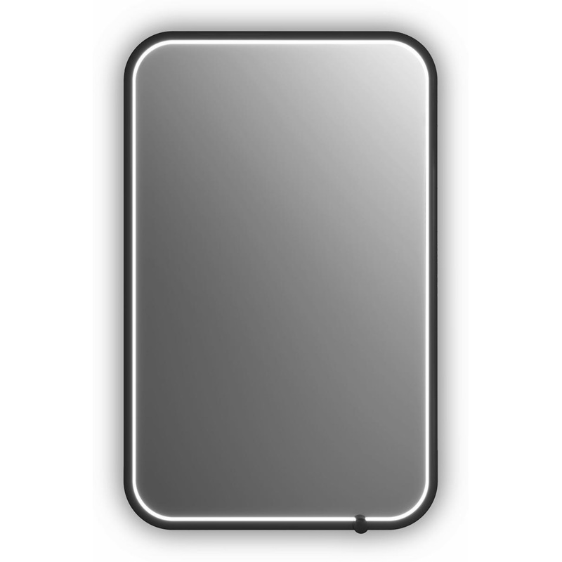 Nox 20″ x 32″ Rectangle LED Lighted Mirror – Black MR2198-570-001 Kalia
