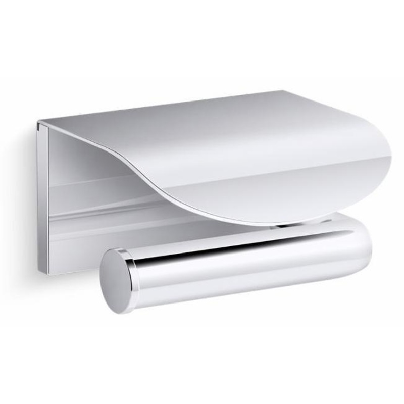 AVIDCOVERED TOILET PAPER HOLDER – Polished Chrome 97503-CP Kohler