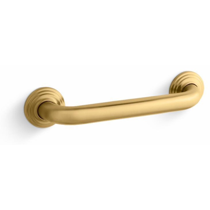 12″ ADA Compliant Grab Bar – Vibrant Brushed Moderne Brass 10540-2MB Kohler