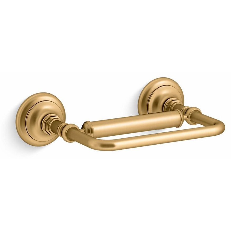 ARTIFACTS PIVOTING TOILET PAPER HOLDER – Vibrant Brushed Moderne Brass 72573-2MB Kohler