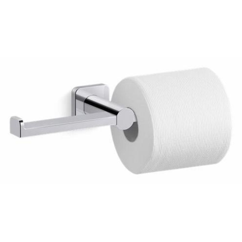 PARALLEL DOUBLE TOILET TISSUE HOLDER – Vibrant Brushed Nickel 21897-BN Kohler