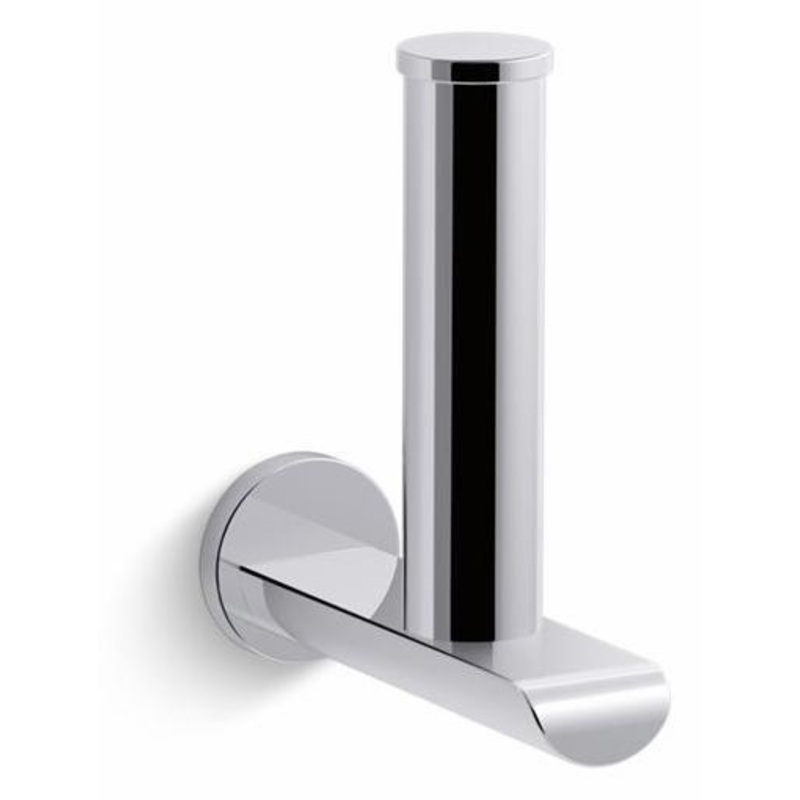 AVID VERTICAL TISSUE HOLDER – Polished Chrome 97502-CP Kohler
