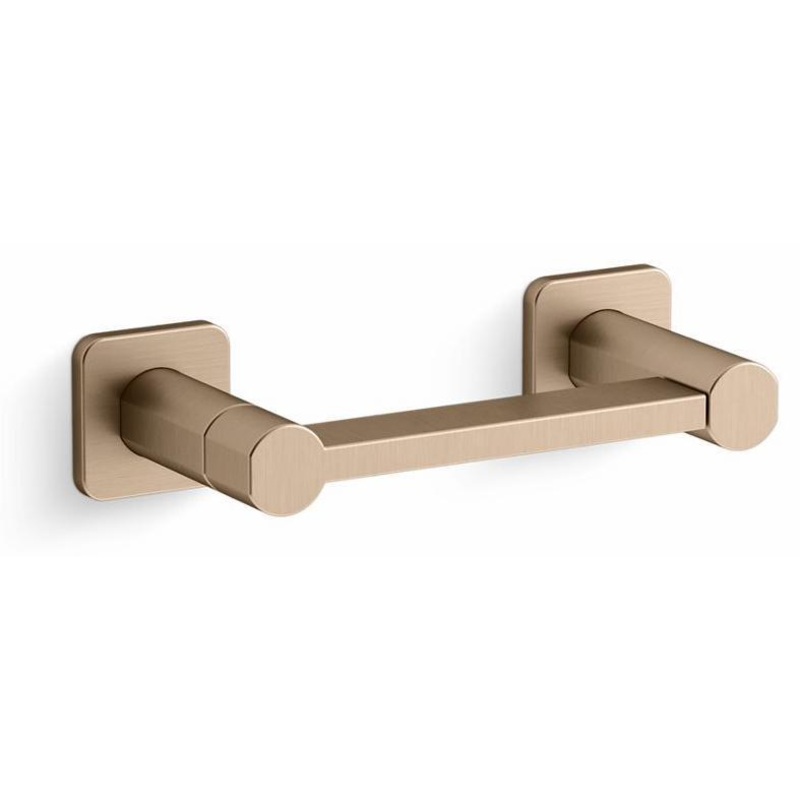 PARALLEL PIVOTING TOILET TISSUE HOLDER – Vibrant Brushed Bronze 23528-BV Kohler