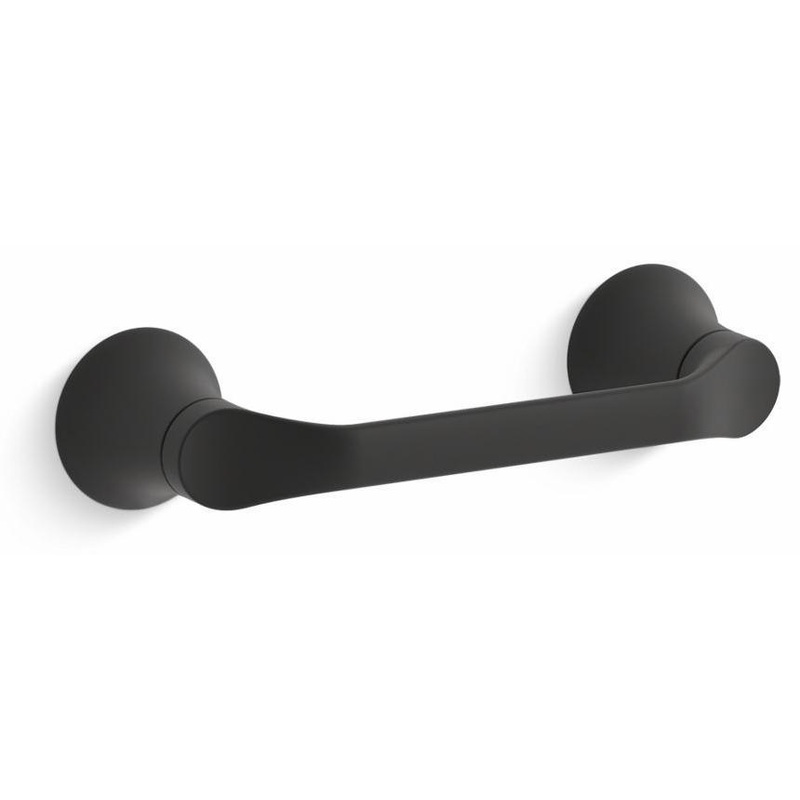Simplice Toilet Paper Holder – Matte Black 27397-BL Kohler