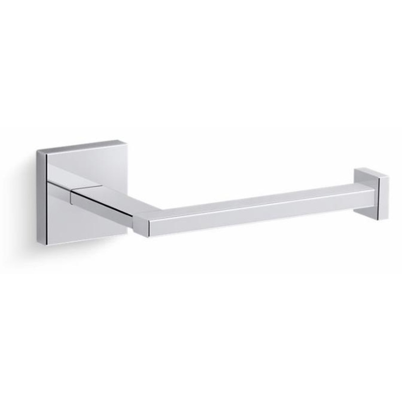 SQUARE TOILET TISSUE HOLDER – Polished Chrome 23292-CP Kohler