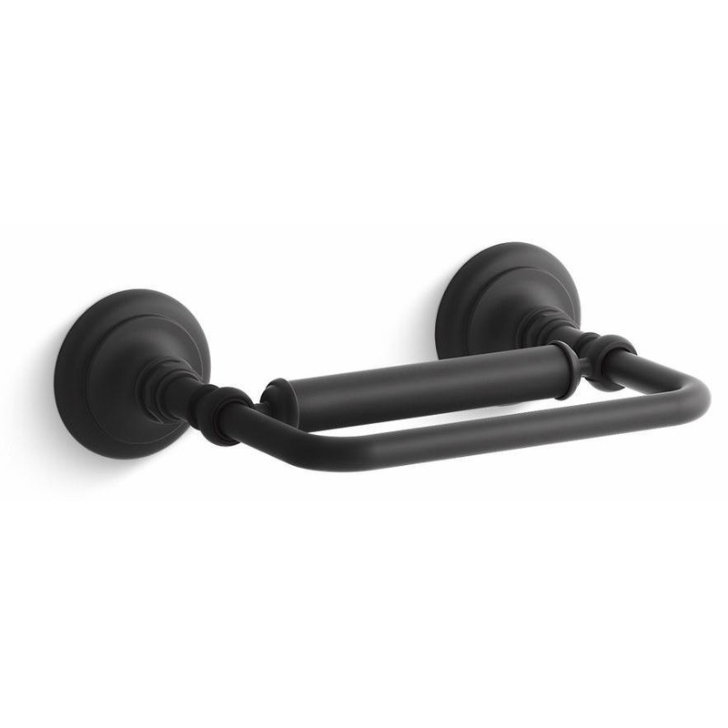 ARTIFACTS PIVOTING TOILET PAPER HOLDER – Matte Black 72573-BL Kohler