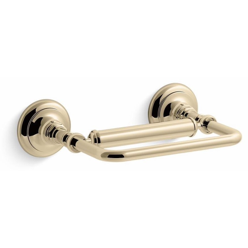 ARTIFACTS PIVOTING TOILET PAPER HOLDER – Vibrant French Gold 72573-AF Kohler