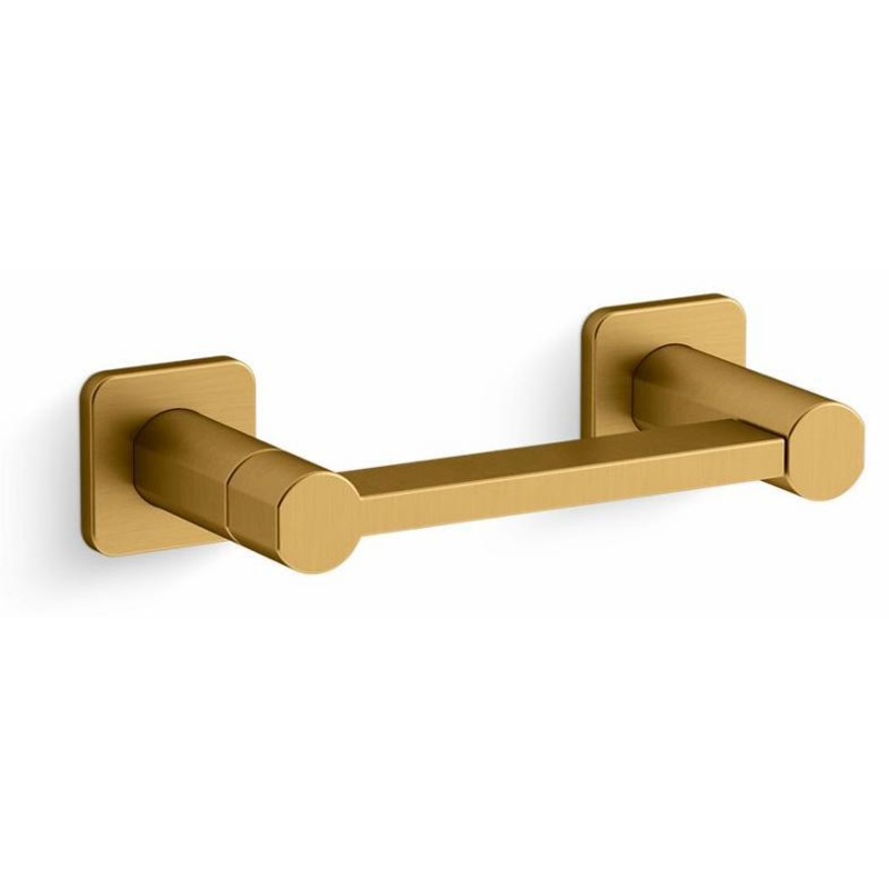 PARALLEL PIVOTING TOILET TISSUE HOLDER – Vibrant Brushed Moderne Brass 23528-2MB Kohler