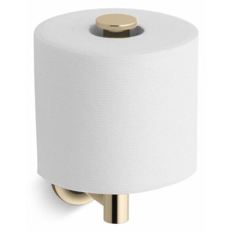 PURIST TOILET PAPER HOLDER – Vibrant French Gold 14444-AF Kohler