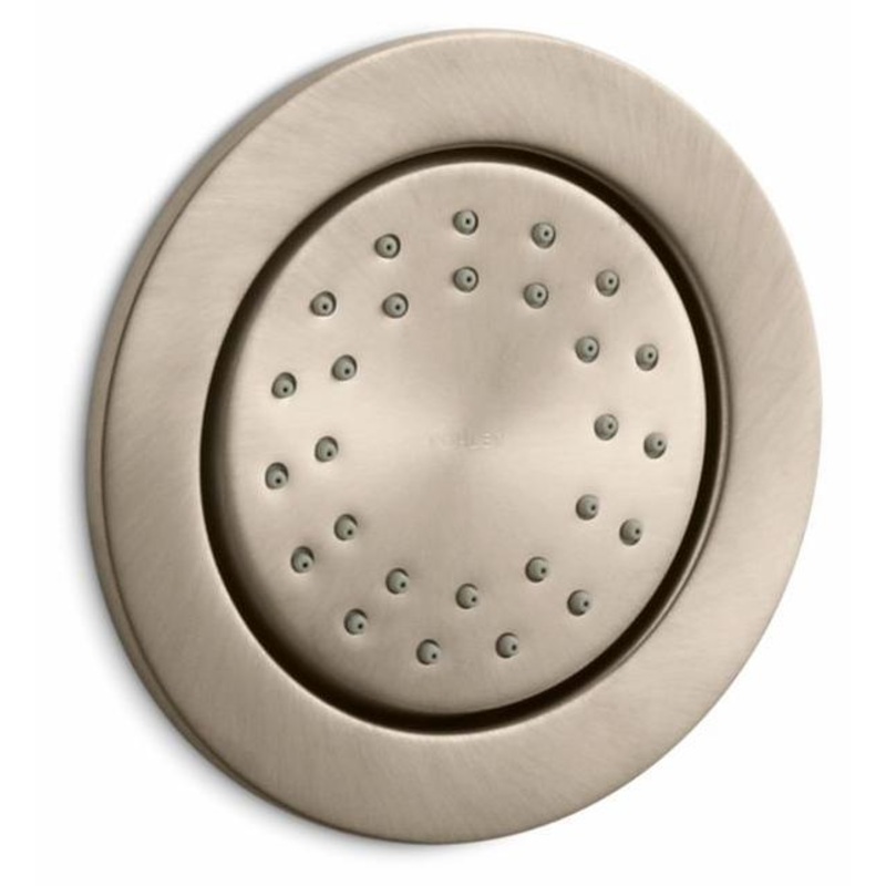 WaterTile 27-Nozzle Body Spray 2.0 GPM – Vibrant Brushed Bronze 8013-AK-BV Kohler