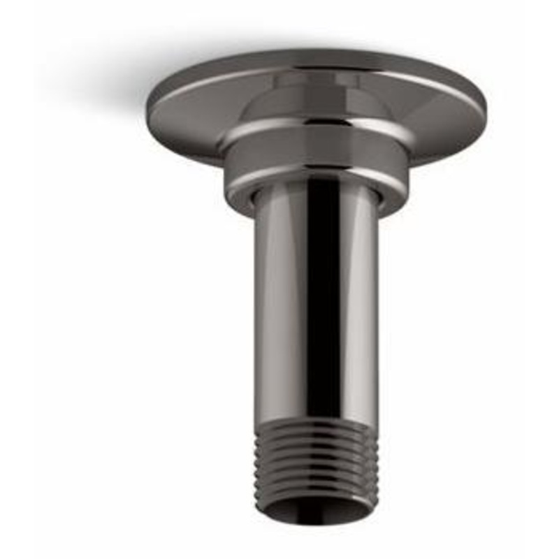 3″ 1-Function Rainhead Arm and Flange – Vibrant Titanium 7396-TT Kohler