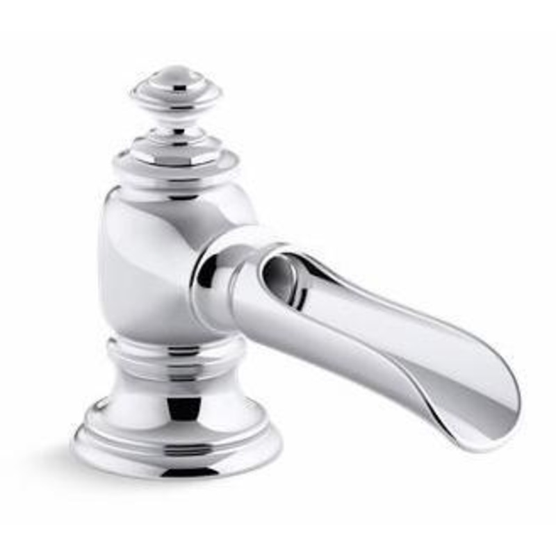Artifacts Widespread Bathroom Faucet Spout Flume Design 1.2 GPM (Less Handles) – Polished Chrome 72761-CP Kohler