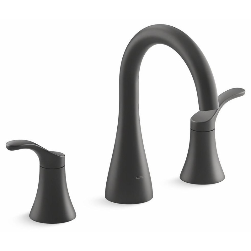 Simplice Widespread Bathroom Faucet 1.2 GPM – Matte Black 27390-4-BL Kohler