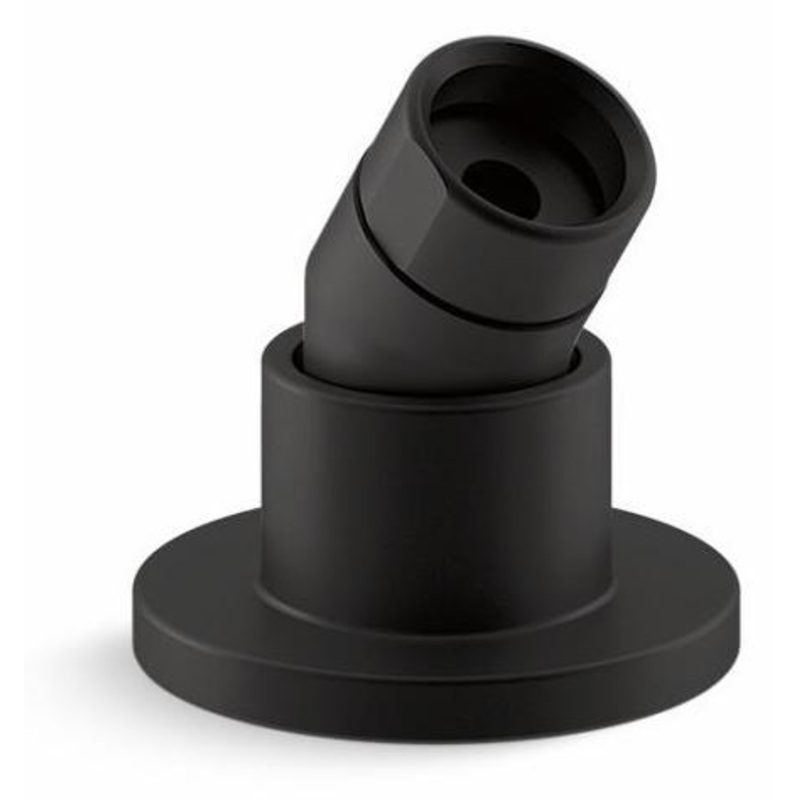 Stillness Deck Mount Hand Shower Holder With Hoses – Matte Black 977-BL Kohler