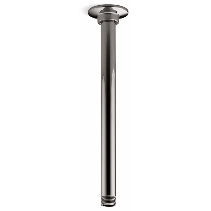12″ 1-Function Rainhead Arm and Flange – Vibrant Titanium 7392-TT Kohler