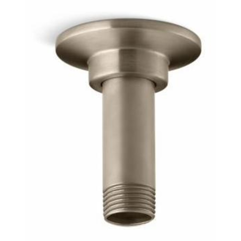 3″ 1-Function Rainhead Arm and Flange – Vibrant Brushed Bronze 7396-BV Kohler