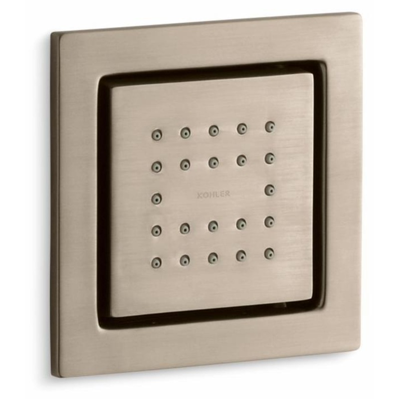 WaterTile 1-Function Body Spray 2.5 GPM – Vibrant Brushed Bronze 8003-BV Kohler