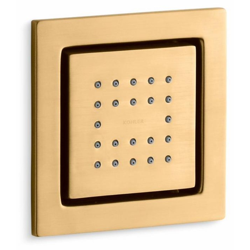 WaterTile 1-Function Body Spray 2.5 GPM – Vibrant Brushed Moderne Brass 8003-2MB Kohler