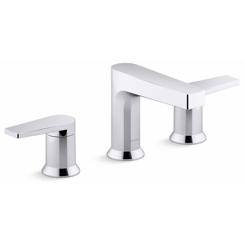 Taut Widespread Bathroom Faucet 1.2 GPM – Polished Chrome 97100-4-CP Kohler