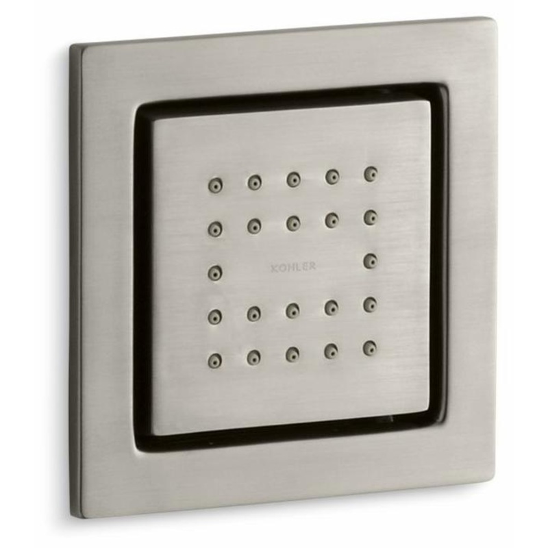 WaterTile 1-Function Body Spray 2.5 GPM – Vibrant Brushed Nickel 8003-BN Kohler