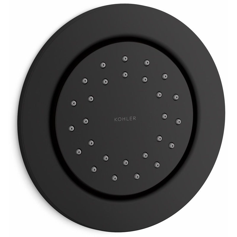 WaterTile 27-Nozzle Body Spray 2.0 GPM – Matte Black 8013-AK-BL Kohler