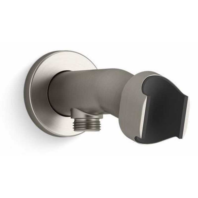 Statement VES Hand Shower Holder and Wall Outlet – Vibrant Brushed Nickel 21051-BN Kohler
