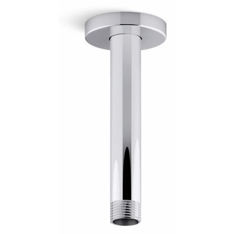 Statement 6″ 1-Function Rainhead Arm and Flange – Polished Chrome 26320-CP Kohler