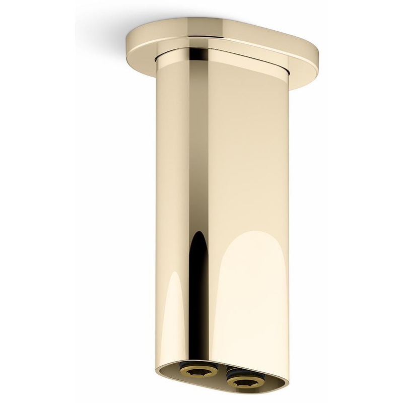 Statement 5″ 2-Function Rainhead Arm and Flange – French Gold 26325-AF Kohler