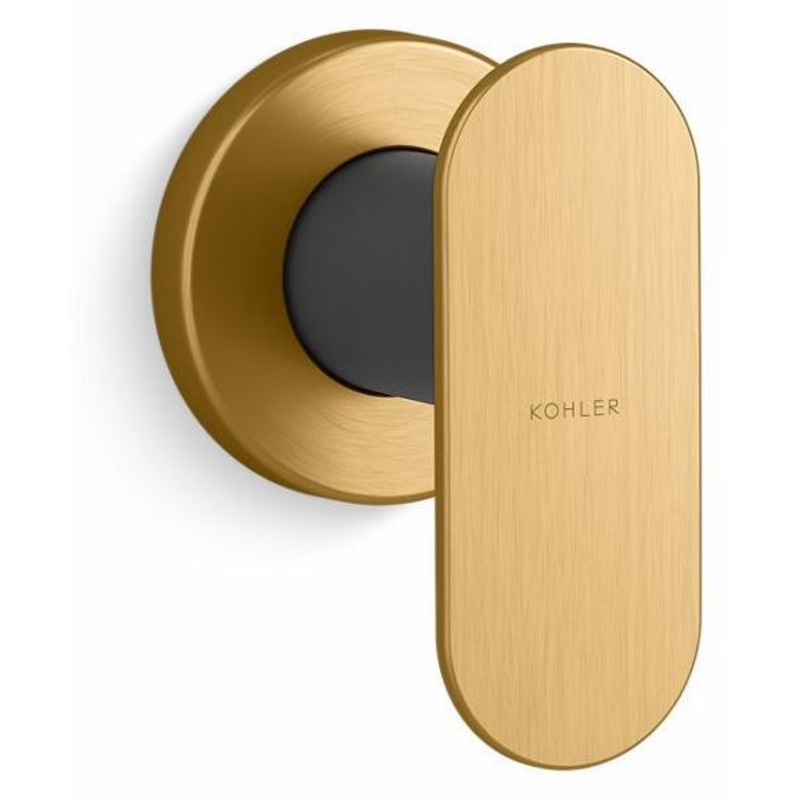 Statement Hand Shower Holder – Vibrant Brushed Moderne Brass 26304-2MB Kohler