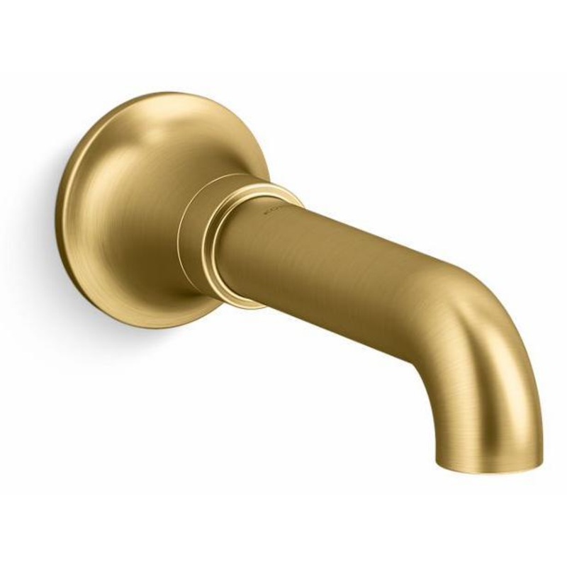 Tone Tub Spout Less Diverter – Vibrant Brushed Moderne Brass 27423-2MB Kohler