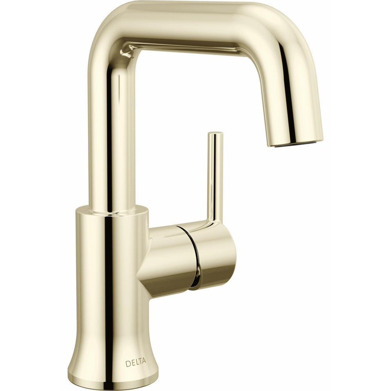 Trinsic Single Hole Bathroom Faucet – Polished Nickel 554HAR-PN-DST Delta