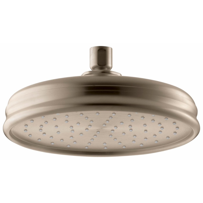 8″ 1-Function Rainhead 1.75 GPM – Vibrant Brushed Bronze 13692-G-BV Kohler