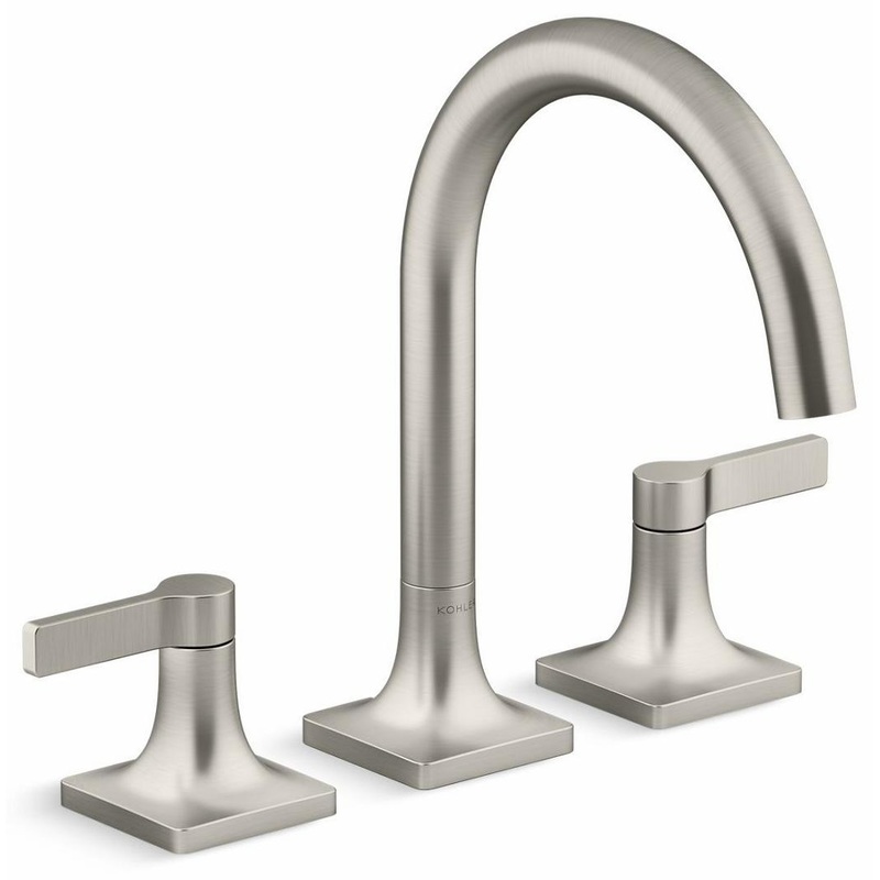 Venza Deck Mount Tub Faucet Trim – Vibrant Brushed Nickel T28131-4-BN Kohler