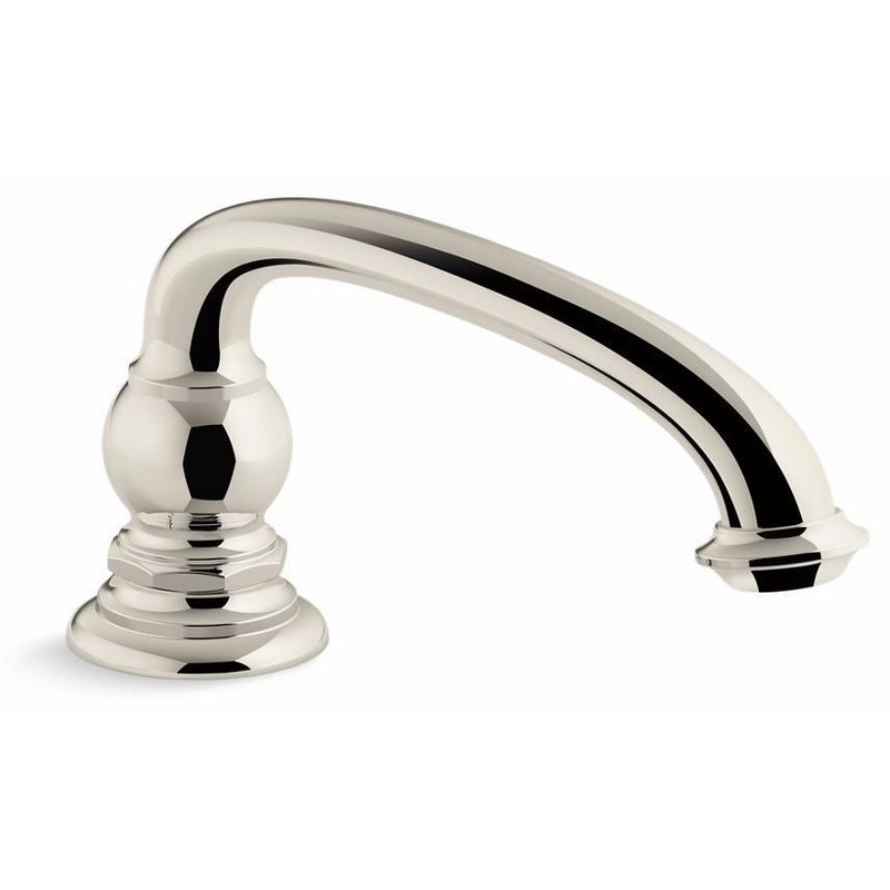 Artifacts Deck Mount Tub Spout With Arc Design – Vibrant Polished Nickel 72778-SN Kohler